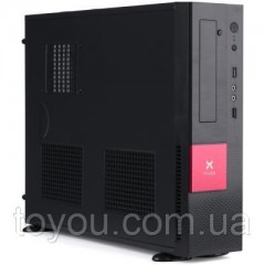 Корпус CS307B Black (Desktop),2USB+audio, mATX/mITX