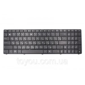 Клавіатура для ноутбука ASUS A53U, K53U чорний, без кадру