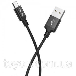 Кабель USB Hoco X14 Times Speed 2.4 A Micro USB
