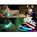 Ошейник LED светящийся узкий для небольших собак и кошек 0.5 м разные цвета