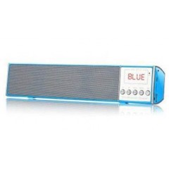 Bluetooth-Колонка UBS-2015 LCD для Android, iPhone, iPad. Синий