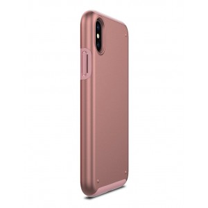 Чохол Patchworks Chroma для iPhone X, рожеве золото