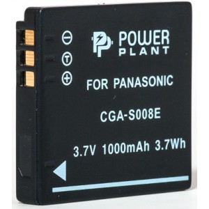 Акумулятор PowerPlant Panasonic CGA-S008, DB-70, DMW-BCE10 1000mAh