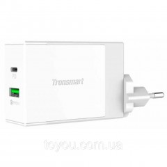 Зарядний пристрій Tronsmart W2DT 48W USB PD Wall Charger QC3.0 (232346)