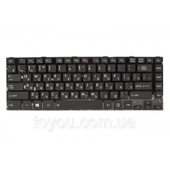Клавиатура для ноутбука TOSHIBA Satellite C800 черный, черный фрейм