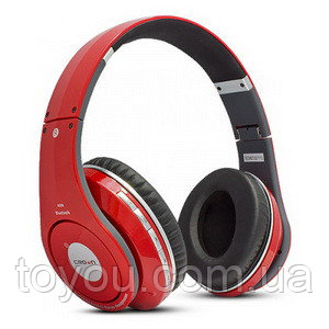 Навушники CMBH-9288 Bluetooth, red, складні (Bluetooth: 2.1 + EDR, hands Червоний