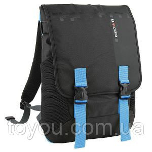 Рюкзак для ноутбука CROWN CMBPH-3315BBU (Harmony Series) black and blue 15,6