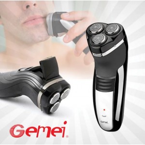 Триммер для бороди GEMEI GM 7300, акумуляторна чоловіча бритва