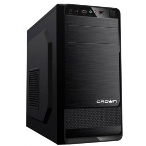 Компьютерный корпус CROWN СМС-410 с БП CM-PS450office чорний 