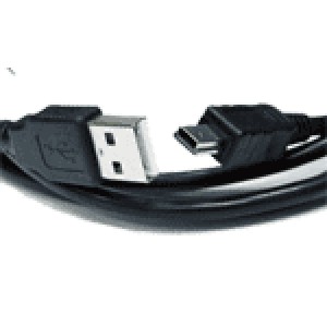 Кабель @LUX™ mini USB (2.0) 0,9 m ferrite