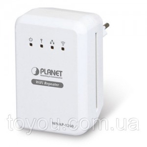 Універсальний WiFi Repeater / маршрутизатор Planet WNAP-1260 (802.11 n 300Mbps)