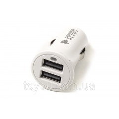 Автомобильное зарядное устройство 2xUSB: PDA, MP3, AUTO; 3.1A