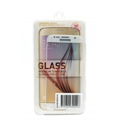 Защитное стекло 3D PowerPlant для Samsung S7 White