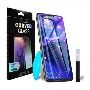 Защитное стекло PowerPlant для Huawei Mate 20 Pro (жидкий клей + УФ лампа)