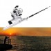 Удочка складная с катушкой и леской, телескопическая, Fishing rod in pen case, блесной, удочка ручка ЗОЛОТО