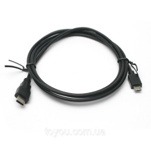 Кабель PowerPlant USB 3.0 Type-C – micro USB 1.5 м