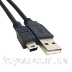 Кабель mini USB (2.0) 0,5m