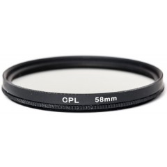 Світлофільтр PowerPlant CPL 58 мм