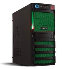 Комп'ютерний корпус CROWN CMC-SM162 BlackGreen - Серія Smart з блоком живлення 500W Smart Комп'ютерний корпус CROWN CMC-SM162 BlackGreen - Серія Smart з блоком живлення 500W Smart