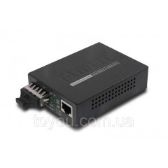 Медиаконвертер Planet GT-802S (10/100/1000Base-T to 1000Base-LX  SC,SM)