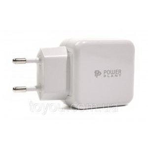 Сетевое зарядное  устройство PowerPlant W-250 USB QC 3.0: 220V, 3A
