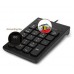 Міні-клавіатура @LUX KL-003 NumPad Slim, Black, USB
