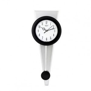 Часы Rikon 5105 Silver Black Настенные