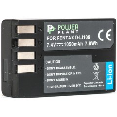 Акумулятор PowerPlant Pentax D-Li109 1050mAh