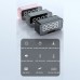 Міні-Колонка Bluetooth Kimiso K10 LED ГОДИННИК з будильником і підставкою