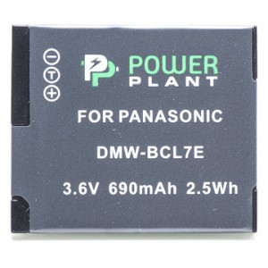 Акумулятор PowerPlant Panasonic DMW-BCL7E 690mAh