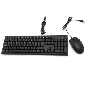 Комплект Клавиатура + мышка CMK-858 Проводные Лучшая цена!