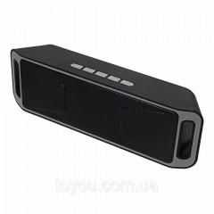 Bluetooth-Колонка UBS-208 для Android, iPhone, iPad. Сірий