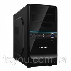Корпоративний комп'ютерний корпус CROWN СМС-910 450W smart з блоком живлення CM-PS450Smart