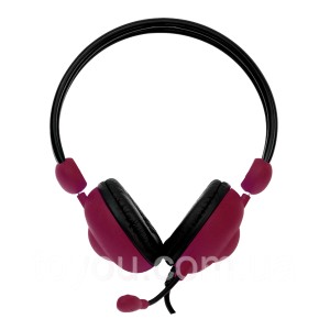 Гарнитура CROWN CMH-942 pink (sangria) PC Headset Гарнитура CROWN CMH-942 pink (sangria) PC Headset