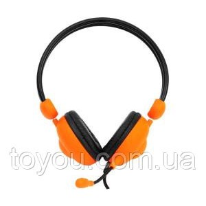 Гарнитура CROWN CMH-942 orange PC Headset