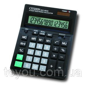 Калькулятор CITIZEN SDC-664S