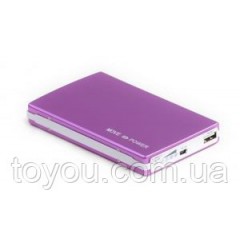 Универсальный Банк заряда (PowerBank) @LUX™ PowerLux ALP-102R/102V 10'000mAh (out 2*5V: 1A, 2A) Aluminum Red