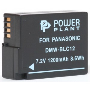 Акумулятор PowerPlant Panasonic DMW-BLC12, DMW-GH2 1200mAh