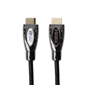 Відео кабель PowerPlant HDMI - HDMI, 3м, позолочені конектори, 2.0 V, Double ferrites, Highspeed