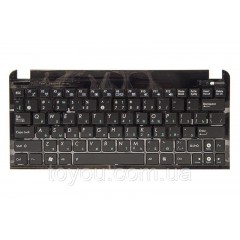 Клавиатура для ноутбука ASUS Eee PC 1015 черный, черный фрейм