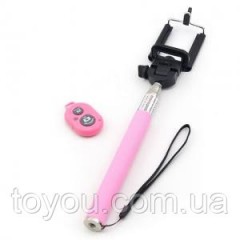 Монопод Bluetooth CROWN CMSS-001 pink