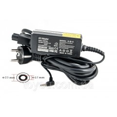 Блок живлення для ноутбуків PowerPlant ASUS 220V, 19V 40W 2.1 A (2.3*0.7)