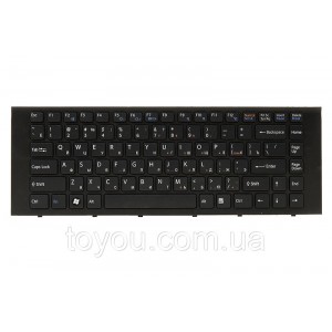 Клавиатура для ноутбука SONY EG черный, черный фрейм