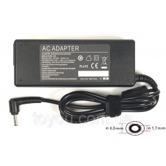 Блок питания для ноутбуков PowerPlant DELL 220V, 19.5V 90W 4.62A (4.0*1.7 Bullet)