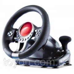 Игровой руль SVEN Turbo +КП, +педали 12, Sven, с витрины, Руль