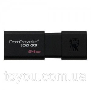 USB Флеш-накопитель 32GB Kingston DataTraveler 100 G3 USB 3.0 Black