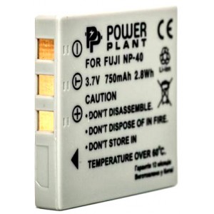 Акумулятор PowerPlant Fuji NP-40, KLIC-7005, D-Li8/ Li-18, Samsung SB-L0737 750mAh