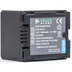 Аккумулятор PowerPlant Panasonic CGA-DU14 1900mAh
