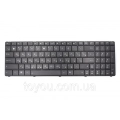 Клавіатура для ноутбука ASUS A53U, K53U чорний, без кадру