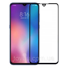 Защитное стекло Full screen PowerPlant для Xiaomi Mi Play, Black